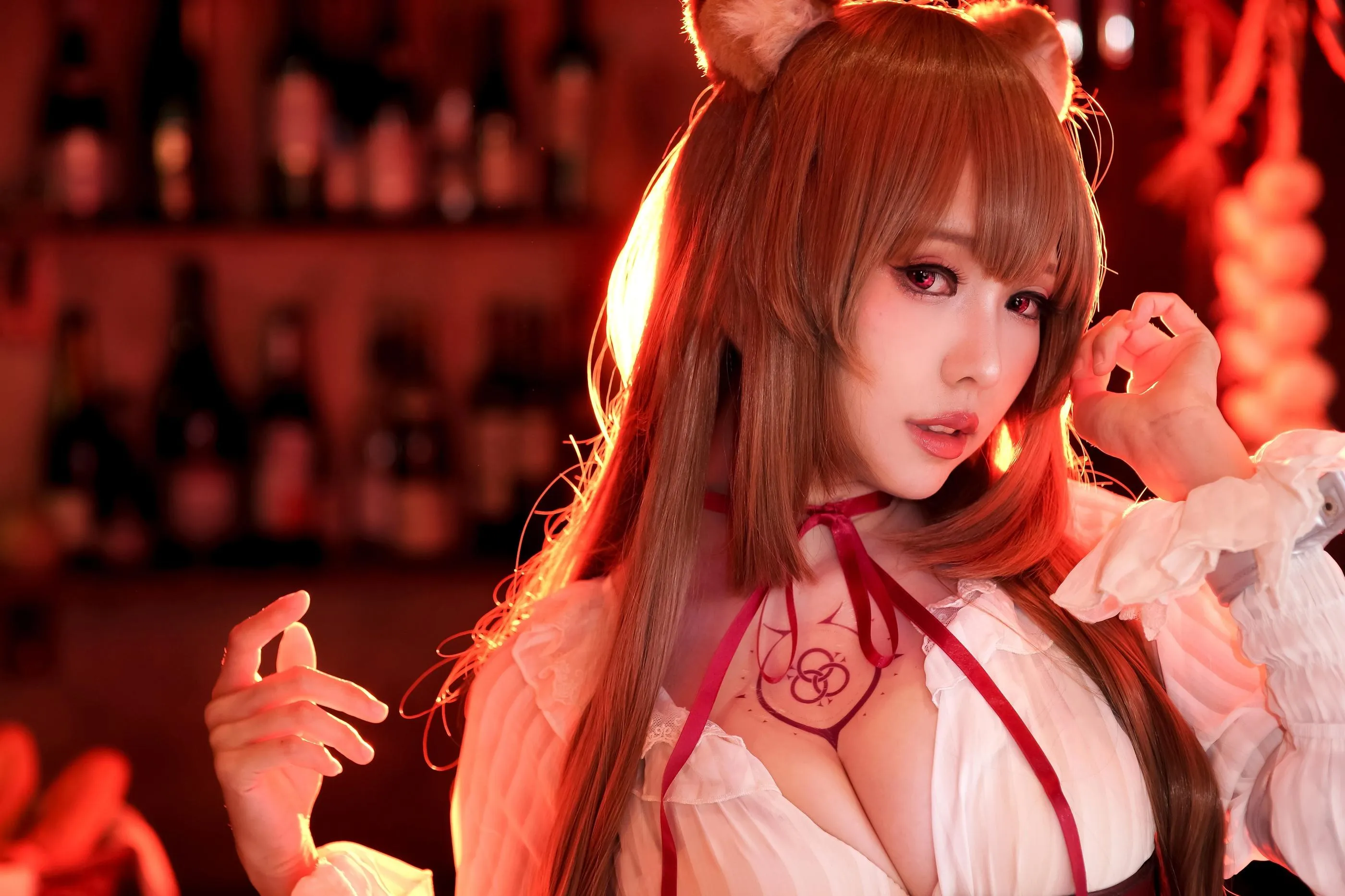 ElyEE子 – NO.53 小浣熊-酒馆 [36P]插图3